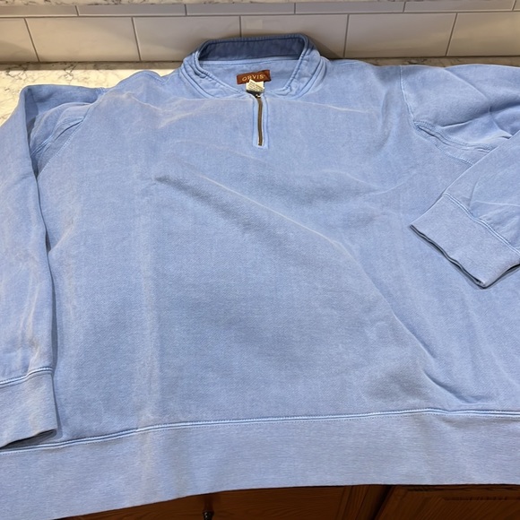 Orvis 3/4 Zip Sweatshirts - Picture 6 of 7